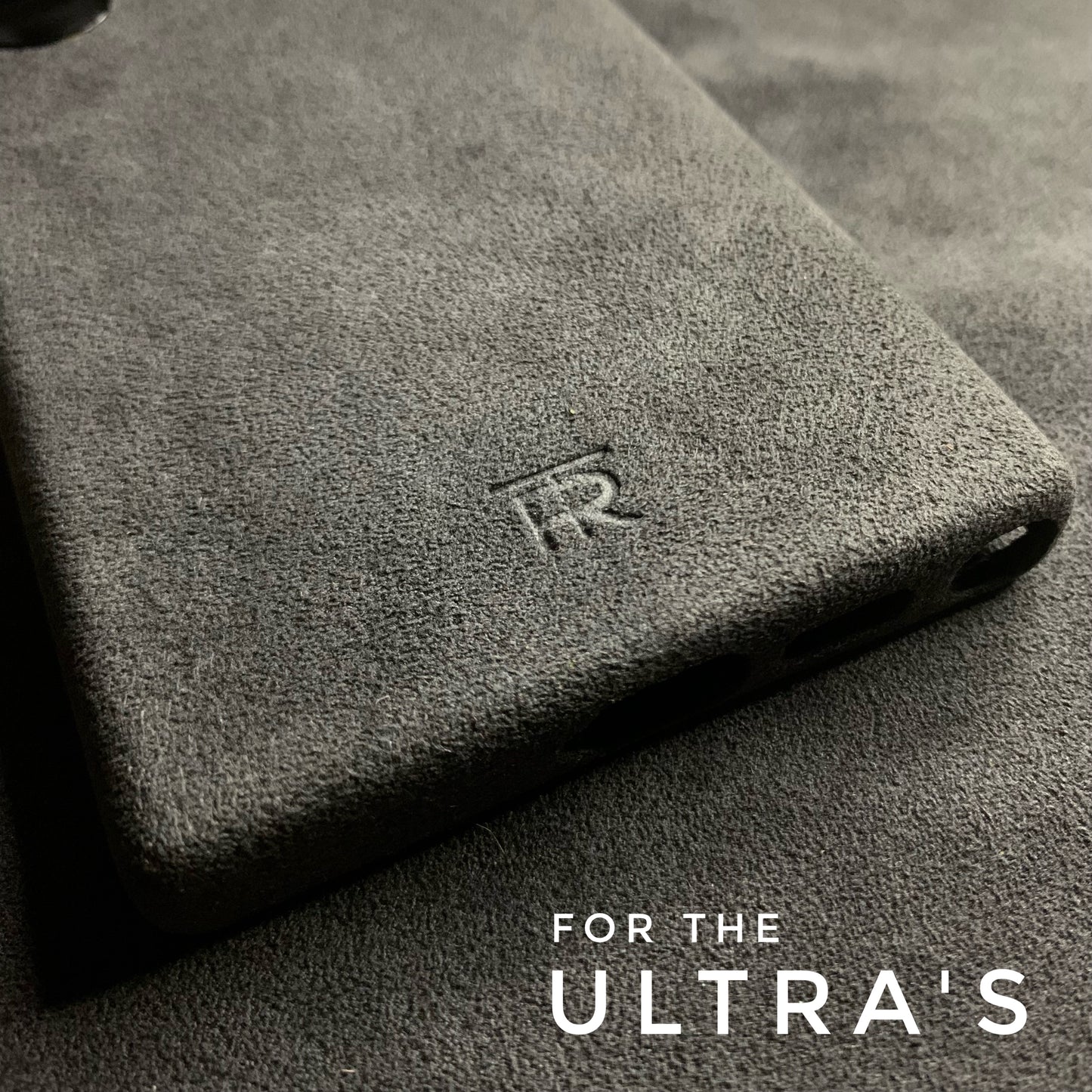 Samsung S25 Ultra Monaco Gray Alcantara case