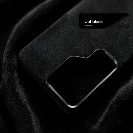 Samsung Jet Black Alcantara case with camera control