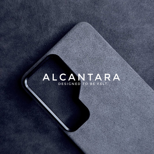 Samsung S26 Ultra Monaco Gray Alcantara case