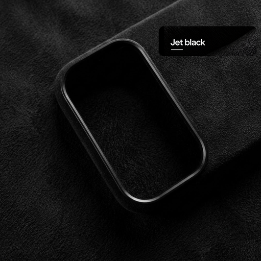 iPhone 18 Pro/ 18 Pro Max Jet Black Alcantara case with camera control