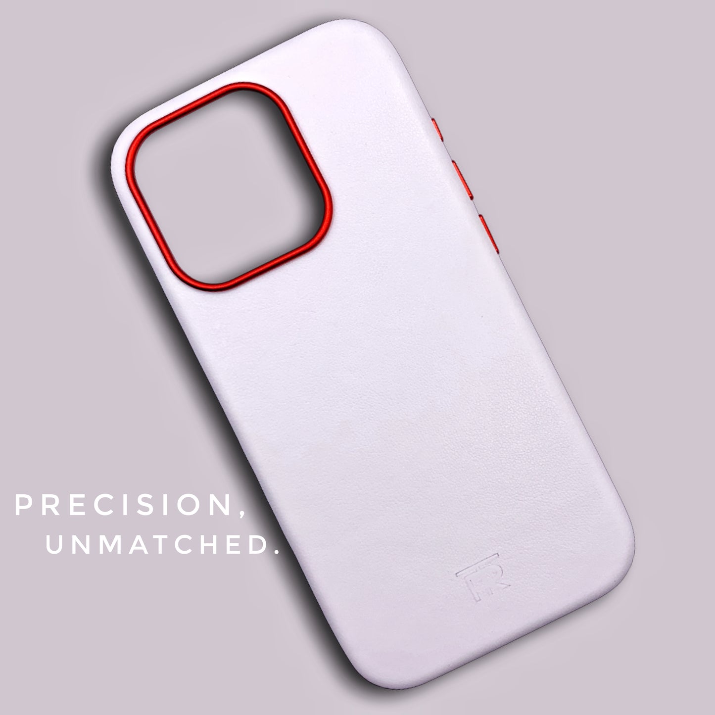 iPhone 16 Pro Tusker White Genuine Nappa Leather