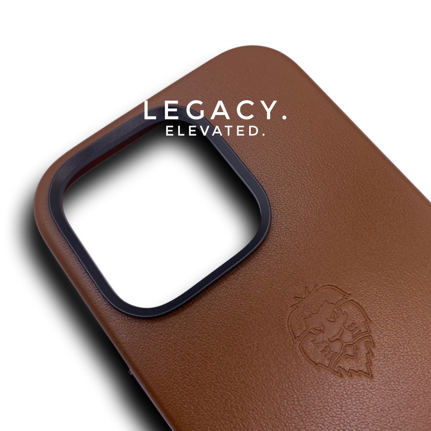iPhone 16 pro Max Chocolate Brown Genuine leather case