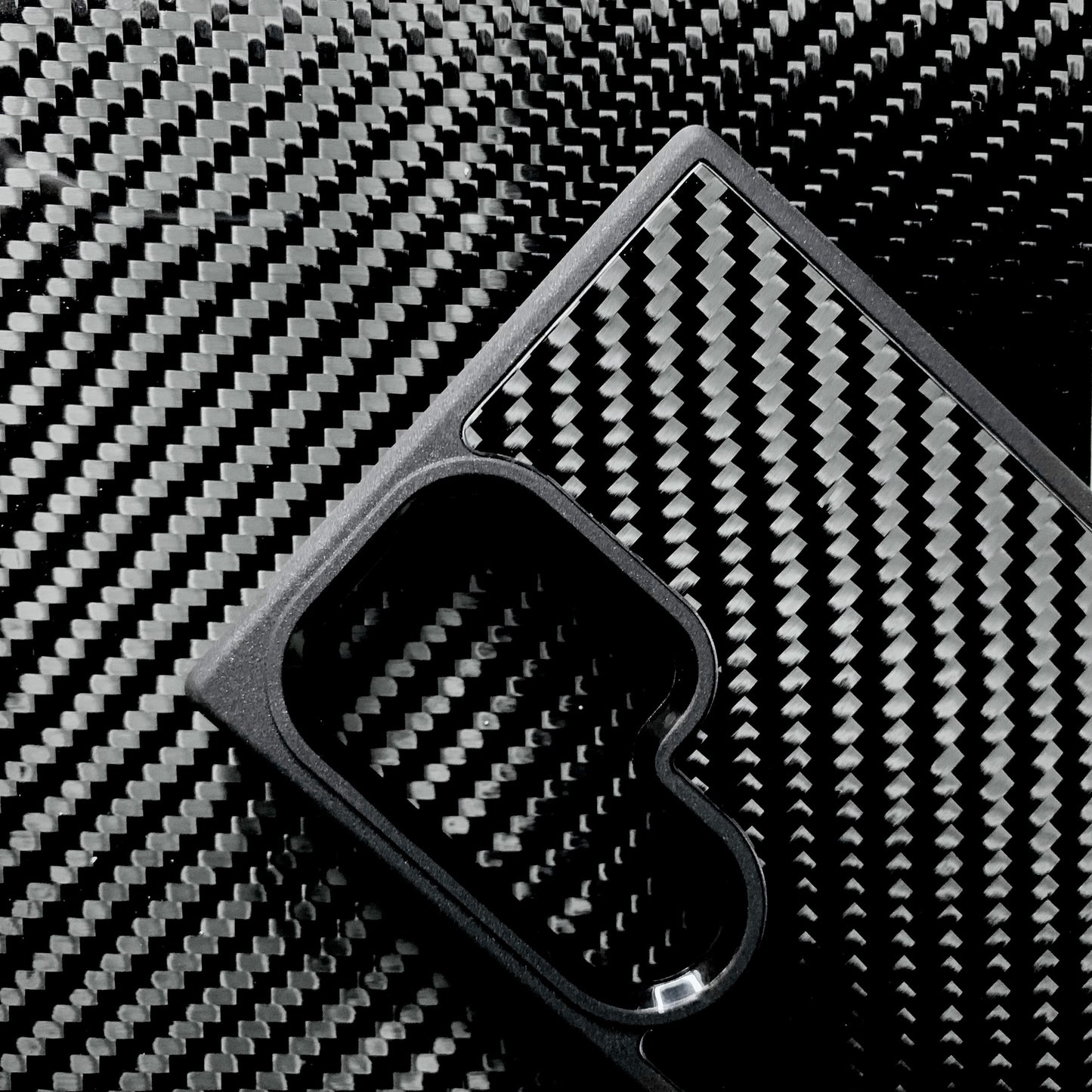 S24 Ultra 3k Twill Genuine Glossy Carbon Fiber Case