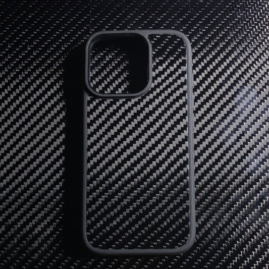 15 Pro 3k Twill Genuine Glossy Carbon Fiber Case