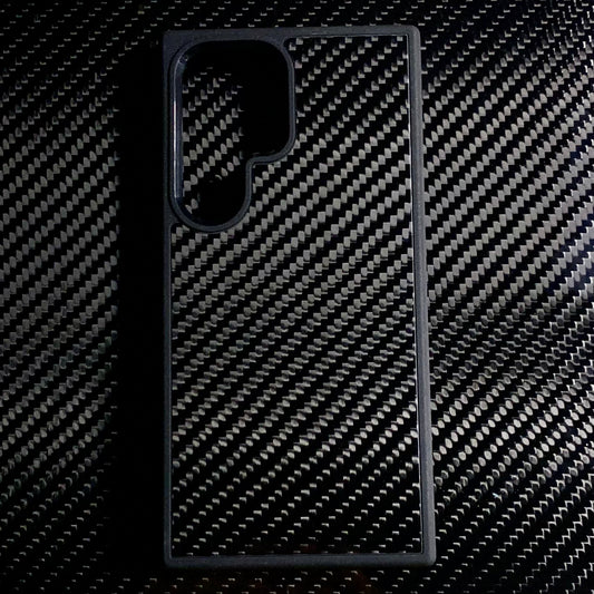 S24 Ultra 3k Twill Genuine Glossy Carbon Fiber Case