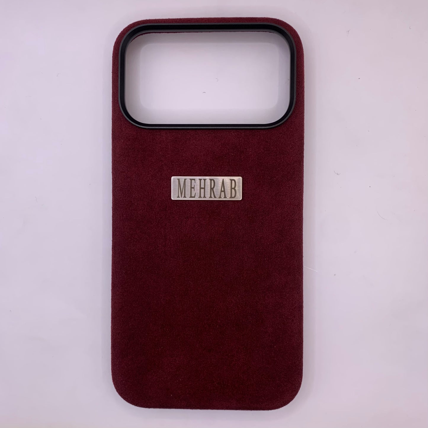 iPhone 17 Pro/ 17 Pro Max Rich Purple Alcantara case with Camera Control