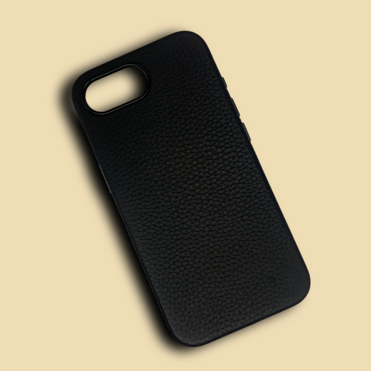 iPhone 16e genuine leather case with MagSafe