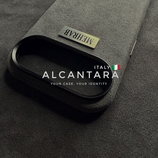iPhone 17 AIR  Monaco Gray Alcantara case