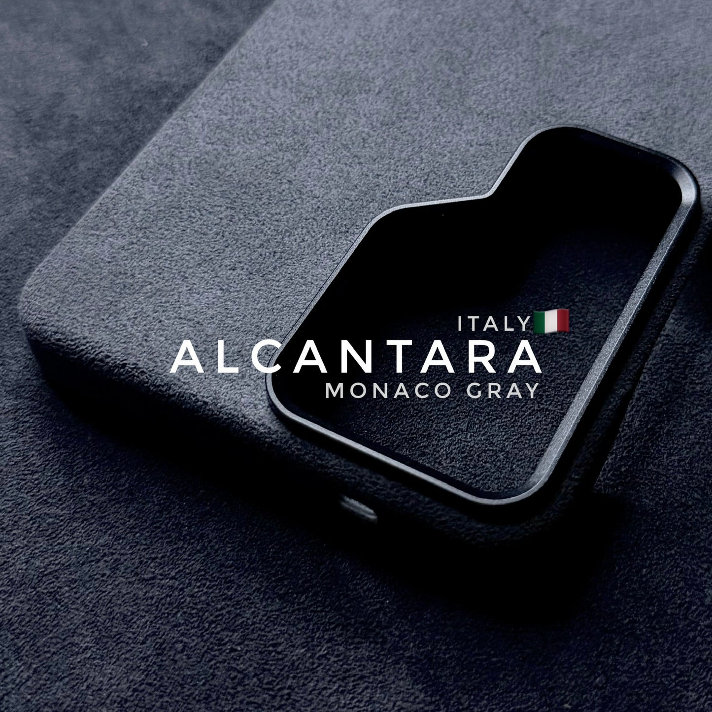 Samsung S26 Ultra Monaco Gray Alcantara case