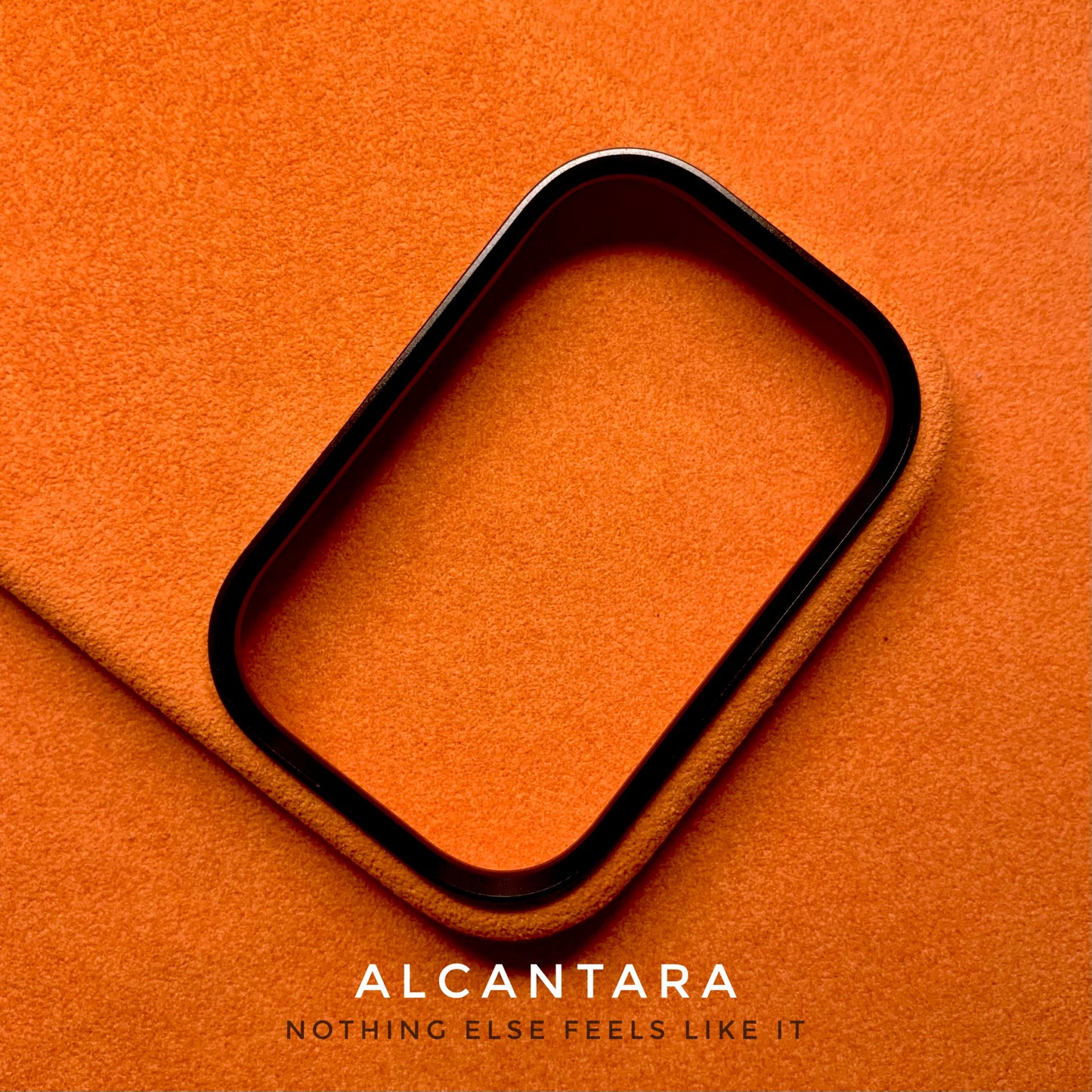 iPhone 17 Pro/ 17 Pro Max Cosmic Orange Alcantara case with Camera Control