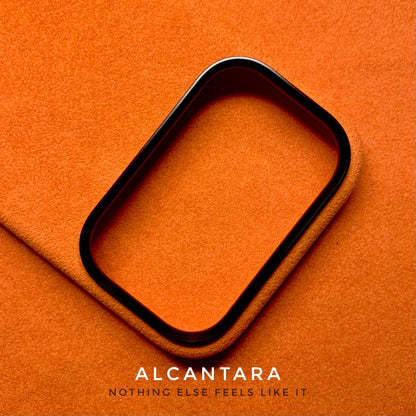 iPhone 17 Pro/ 17 Pro Max Cosmic Orange Alcantara case with Camera Control