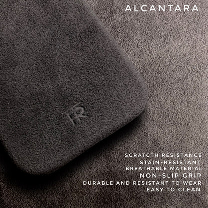 iPhone 16 Pro Max Monaco Gray Alcantara case with camera control
