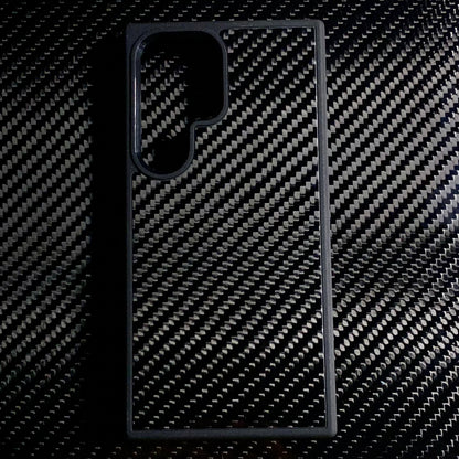 S24 Ultra 3k Twill Genuine Glossy Carbon Fiber Case