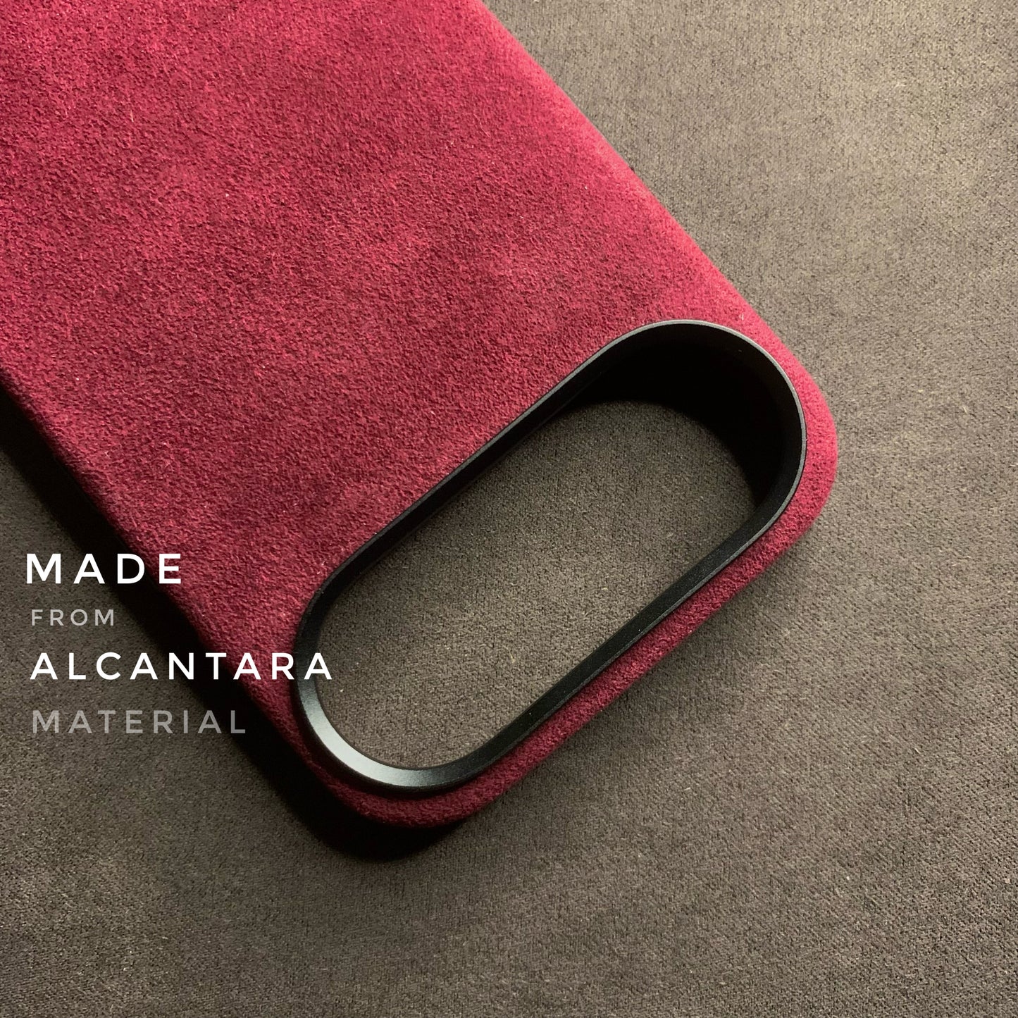 iPhone 17 AIR  Rich Purple Alcantara case