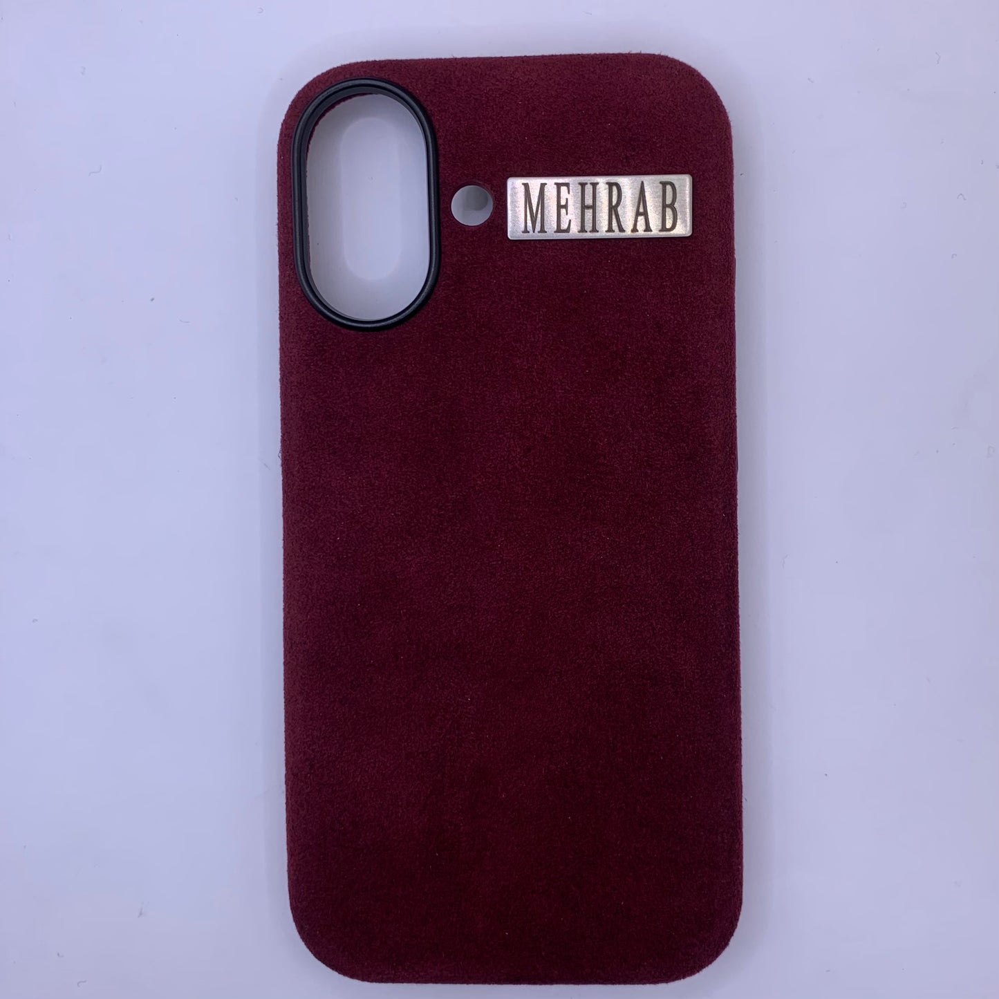 iPhone 17  Rich Purple Alcantara case with Camera Control