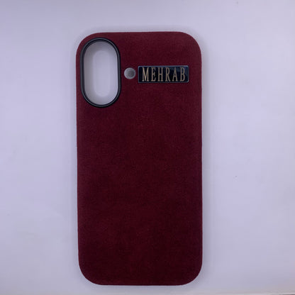iPhone 17  Rich Purple Alcantara case with Camera Control