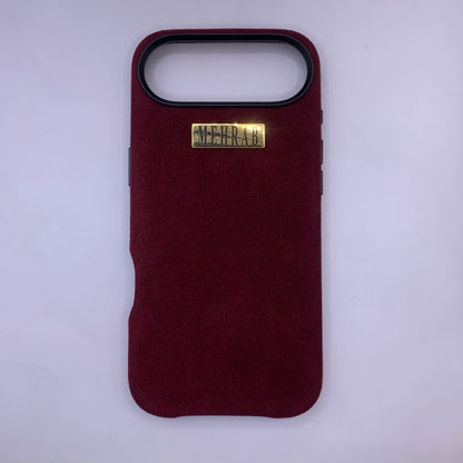 iPhone 17 AIR  Rich Purple Alcantara case