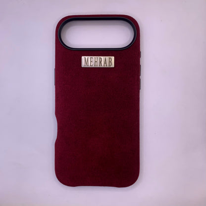 iPhone 17 AIR  Rich Purple Alcantara case