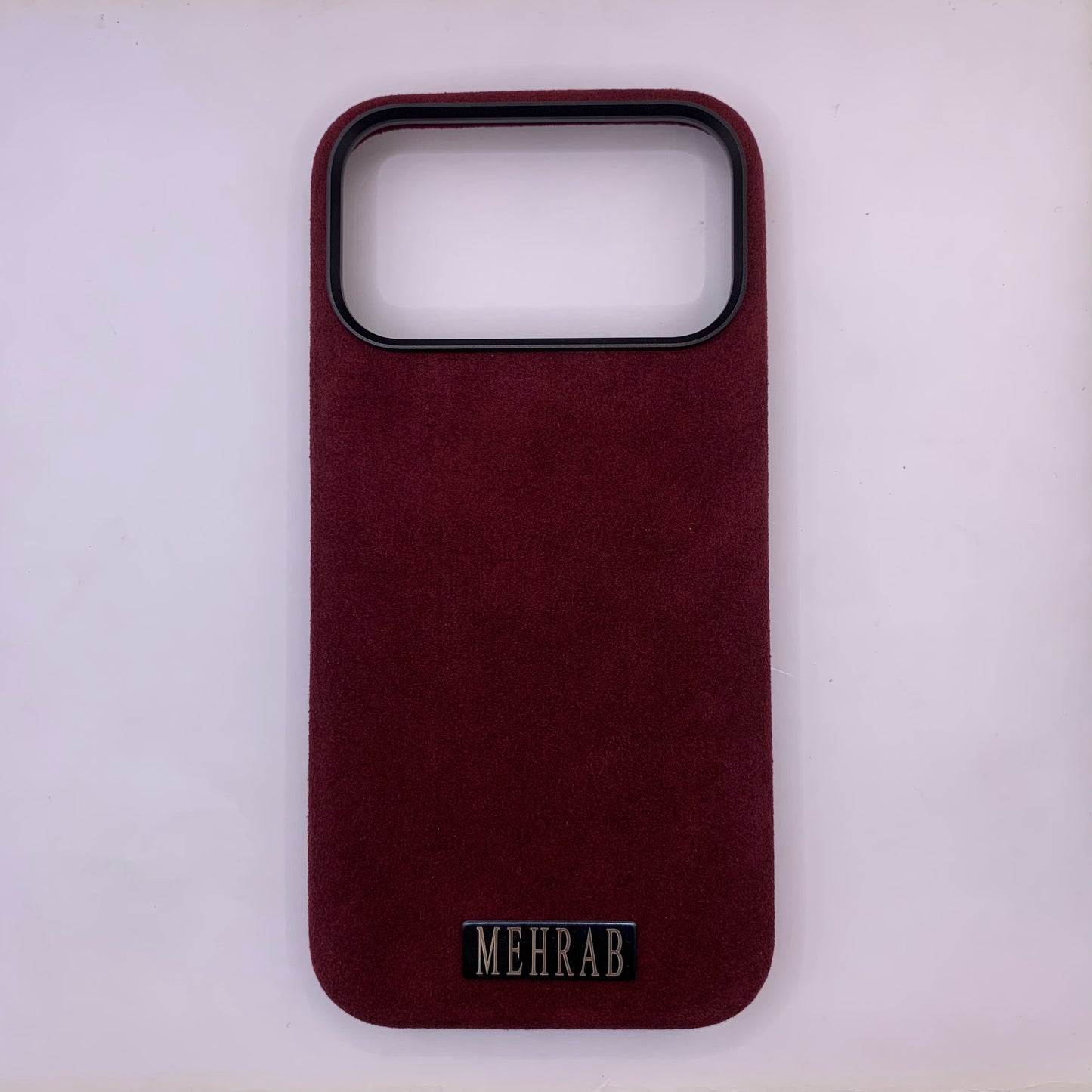 iPhone 17 Pro/ 17 Pro Max Rich Purple Alcantara case with Camera Control