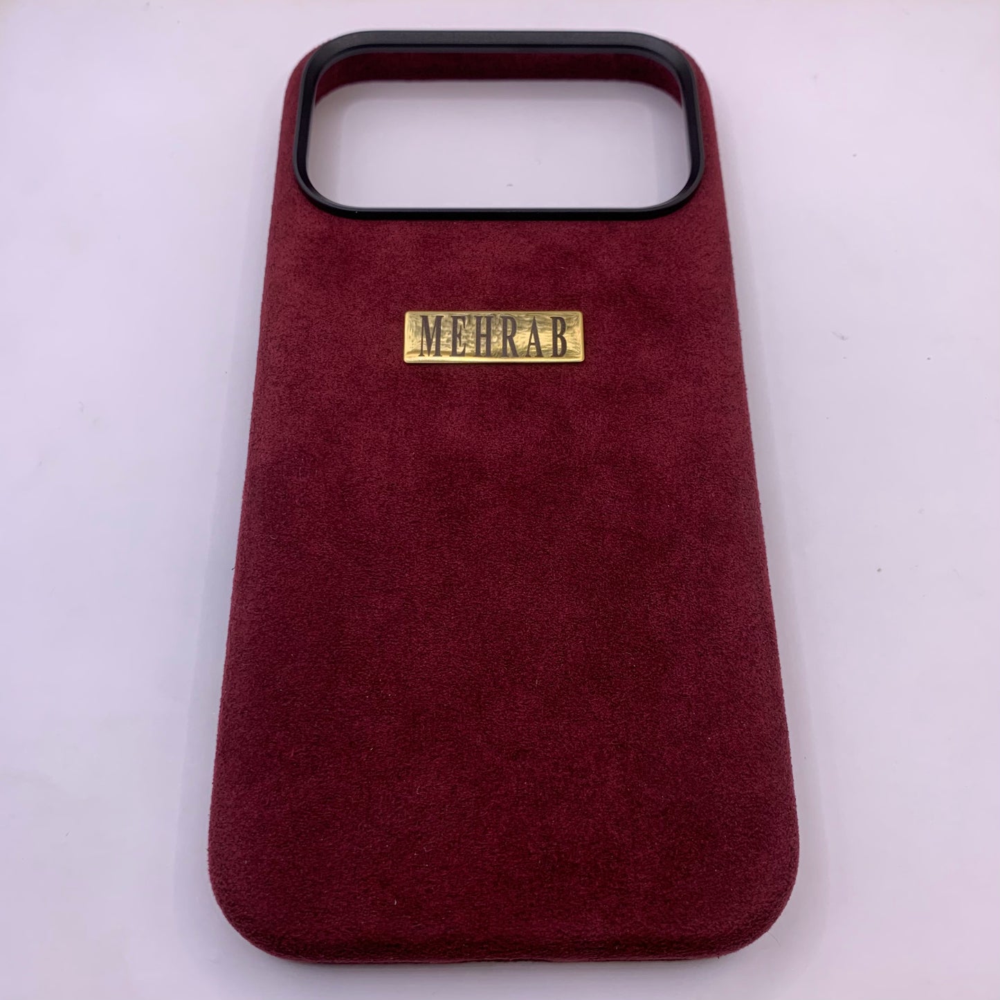 iPhone 17 Pro/ 17 Pro Max Rich Purple Alcantara case with Camera Control