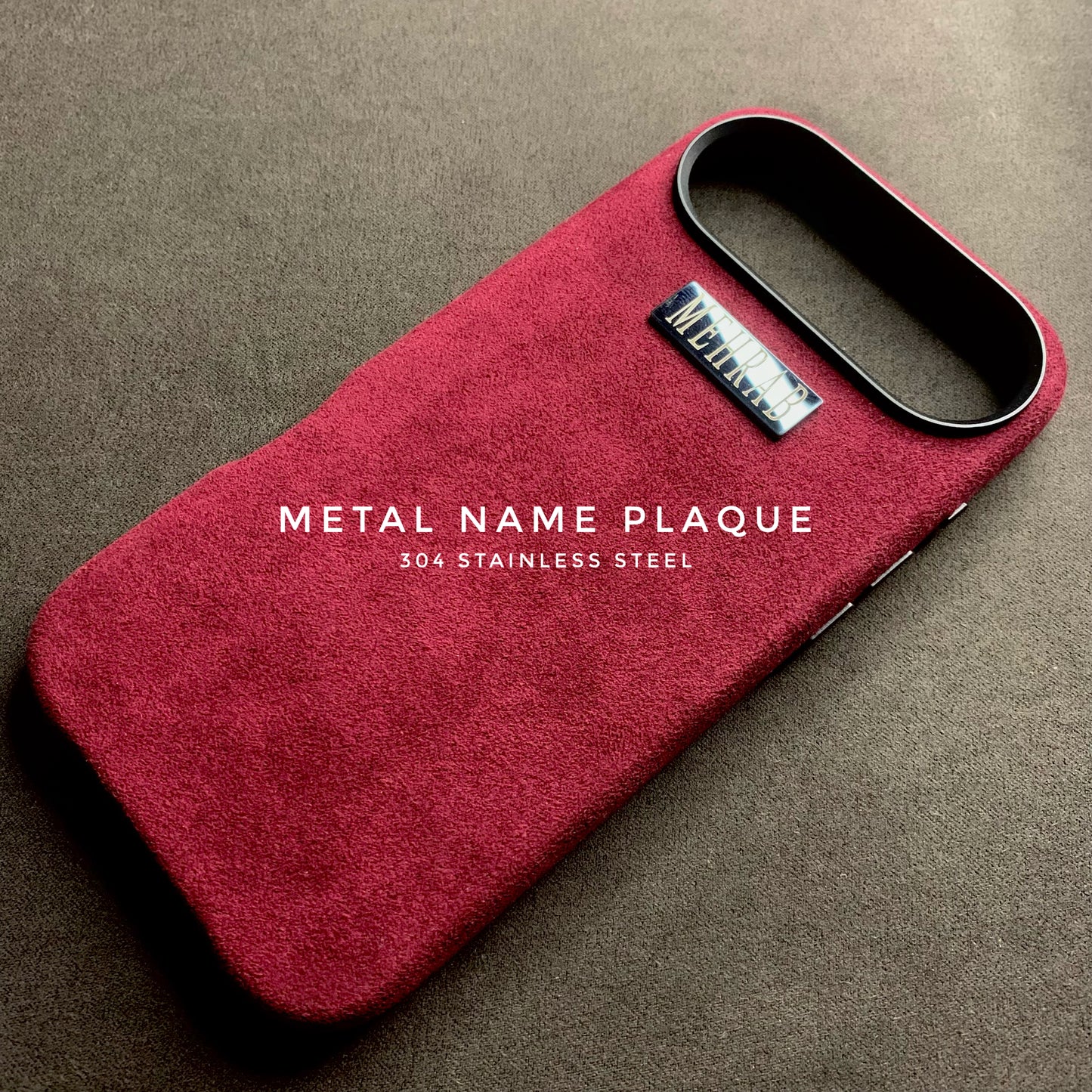 iPhone 17 AIR  Rich Purple Alcantara case